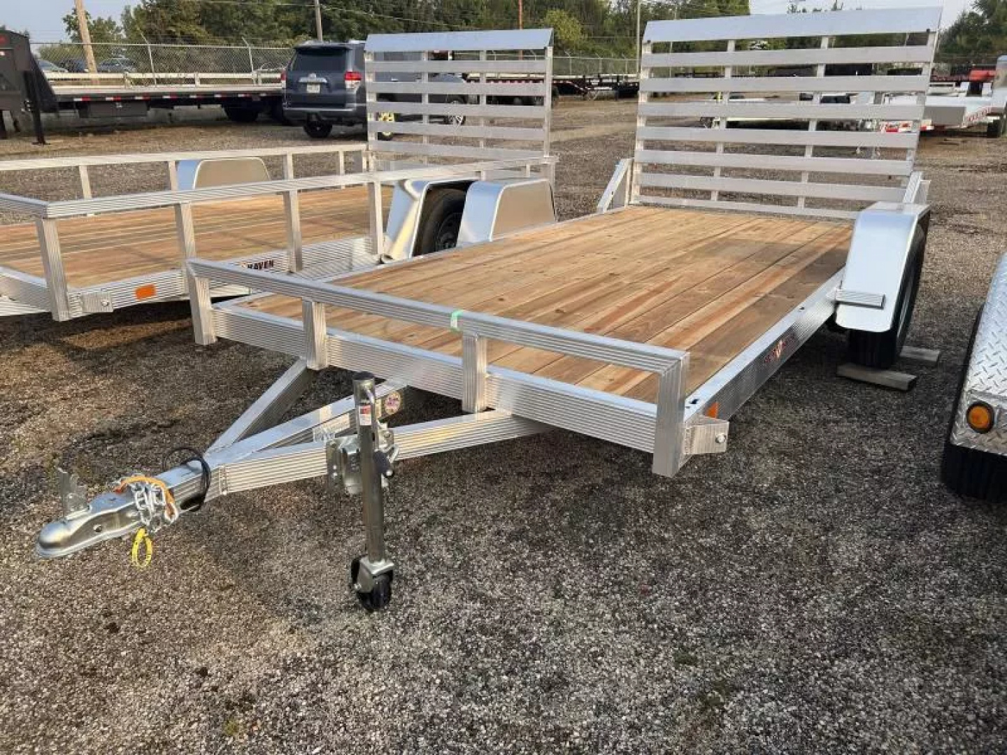 New 2026 Sport Haven 6 X 12 FT ALUMINUM UTILITY TRAILER WOOD DECK NO SIDE RAIL