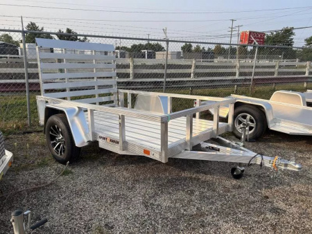 New 2026 Sport Haven 5 X 8 FT ALL ALUMINUM UTILITY WITH ALUMINUM WHEELS