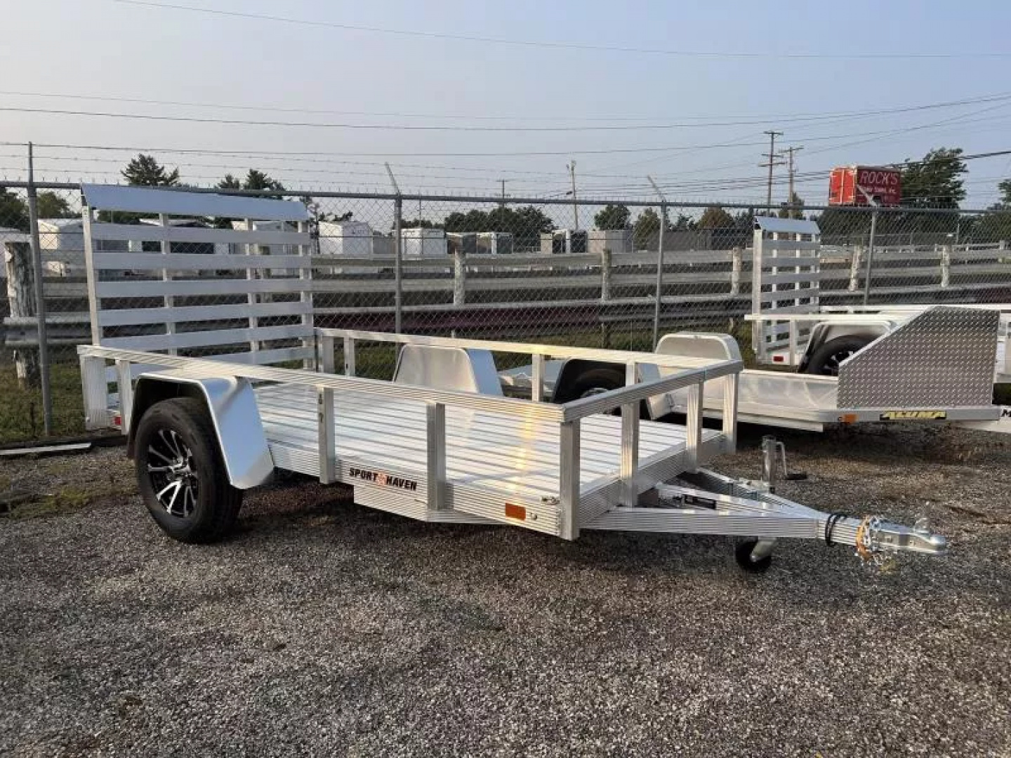 New 2026 Sport Haven 5 X 10 FT ALL ALUMINUM UTILITY WITH ALUMINUM WHEELS
