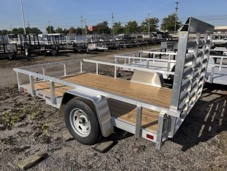 New 2026 Sport Haven 6 X 10 FT ALUMINUM UTILITY TRAILER WOOD DECK STEEL WHEELS