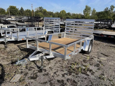 New 2026 Sport Haven 6 X 10 FT ALUMINUM UTILITY TRAILER WOOD DECK STEEL WHEELS