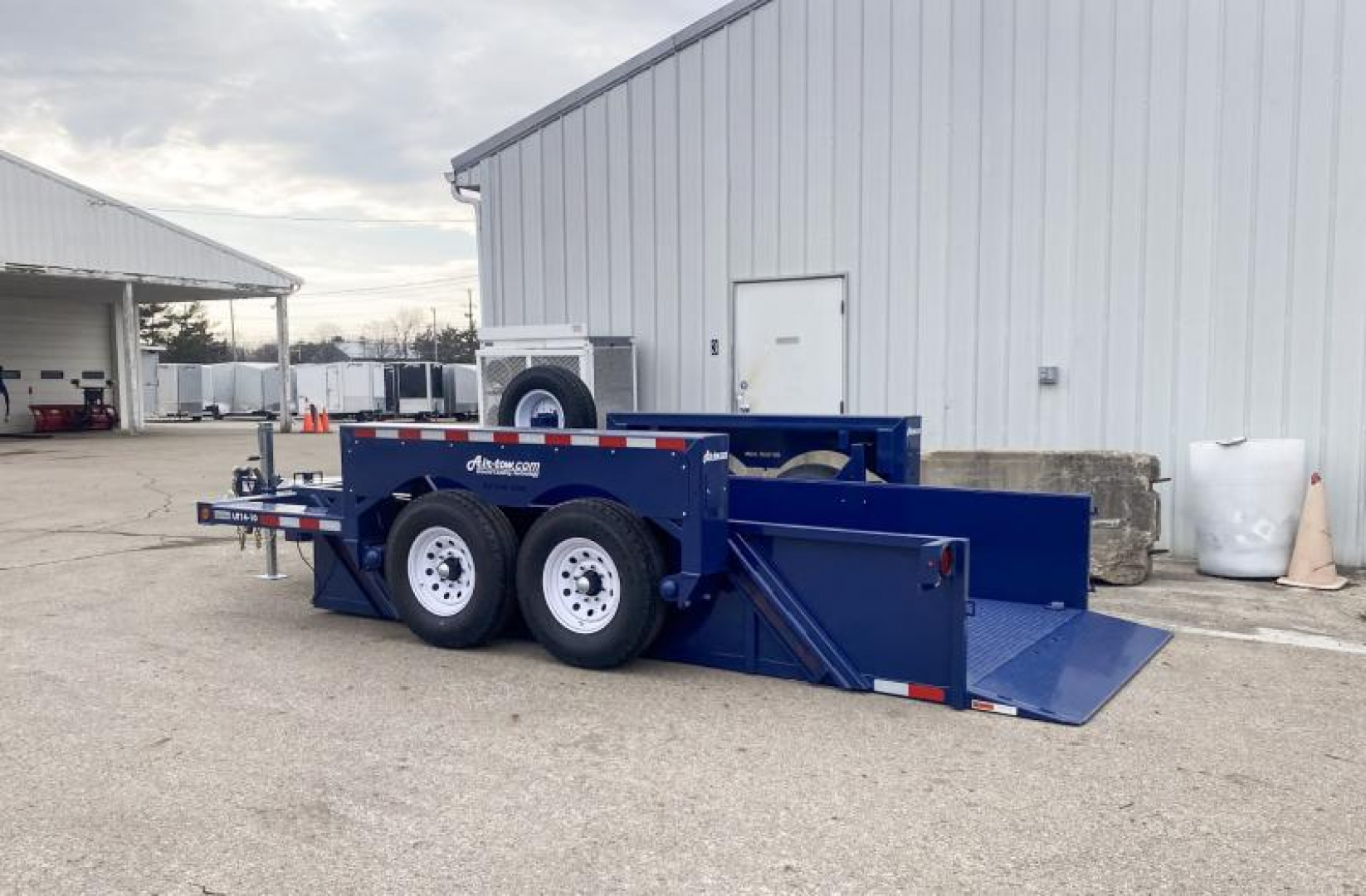 New 2025 Air Tow 6 FT 3 IN X 14 FT DROP DECK EQUIPMENT TRAILER