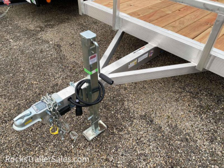 New 2022 Sport Haven 7 X 18 FT TANDEM ALUMINUM UTILITY TRAILER WITH WOOD DECK