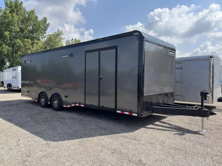New 2026 Haulmark 28 FT EDGE RACE TRAILER TURBO II PACKAGE BLACK OUT TRIM