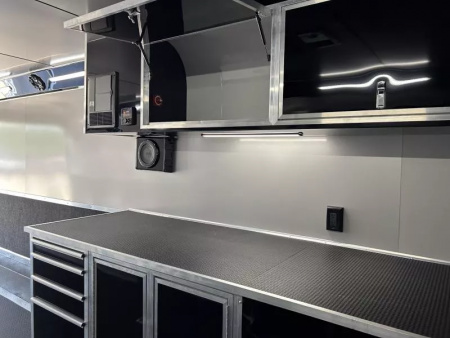 New 2026 Haulmark 28 FT EDGE RACE TRAILER TURBO II PACKAGE BLACK OUT TRIM