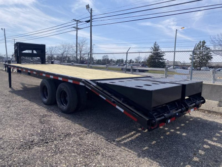New 2025 Carry-On 25 FT GOOSENECK DECKOVER TRAILER 20K GVWR