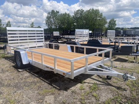 New 2024 Sport Haven 7 X 14 FT ALUMINUM UTILITY TRAILER WITH WOOD DECK