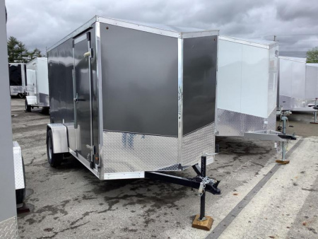 New 2022 US Cargo 6 X 12 FT ENCLOSED TRAILER RAMP DOOR 6 FT INT HEIGHT