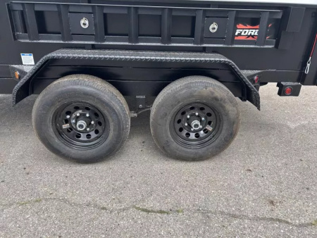 New 2026 Force 6 X 12 FT DUMP TRAILER 10K GVWR RAMPS