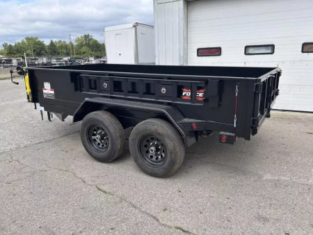 New 2026 Force 6 X 12 FT DUMP TRAILER 10K GVWR RAMPS