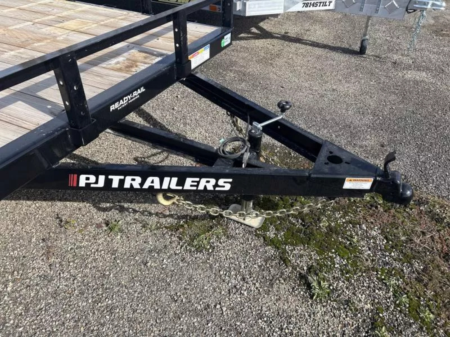 New 2026 PJ Trailers 7 X 14 FT UTILITY TRAILER SPRING ASSIST GATE