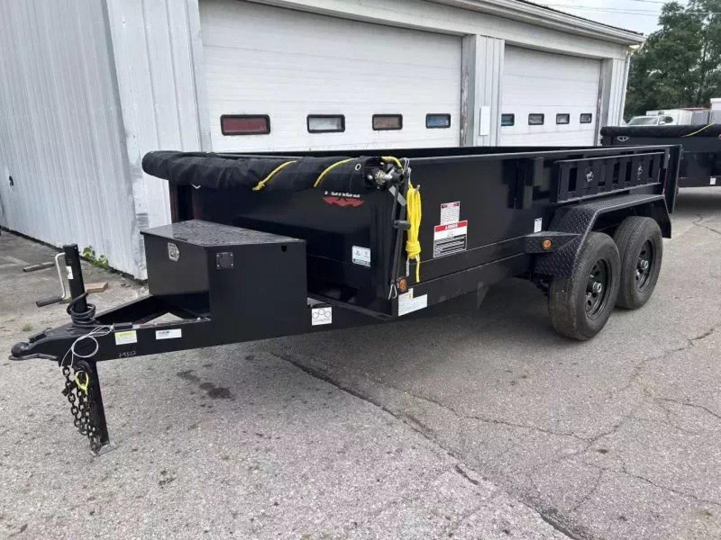 New 2026 Force 6 X 10 FT DUMP TRAILER 10K GVWR RAMPS