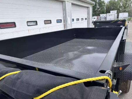 New 2026 Force 6 X 10 FT DUMP TRAILER 10K GVWR RAMPS