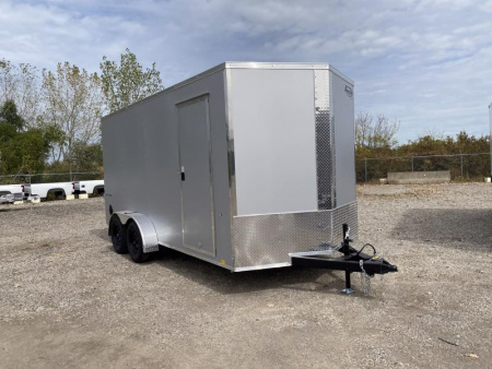 New 2024 Formula Trailers 7 X 16 FT TRAVERSE ENCLOSED CARGO TRAILER RAMP DOOR 7 FT INTERIOR HEIGHT