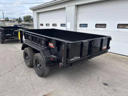 New 2026 Force 6 X 10 FT DUMP TRAILER 10K GVWR RAMPS