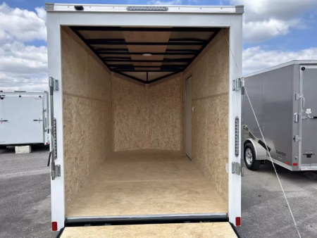New 2025 Bravo Trailers 6 X 12 FT HERO CARGO TRAILER 6 FT 6 IN INTERIOR HEIGHT WITH RAMP DOOR *FACTORY CLOSEOUT*