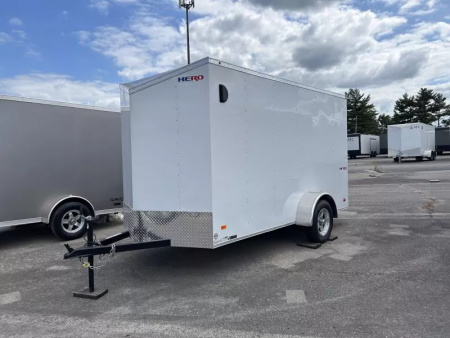 New 2025 Bravo Trailers 6 X 12 FT HERO CARGO TRAILER 6 FT 6 IN INTERIOR HEIGHT WITH RAMP DOOR