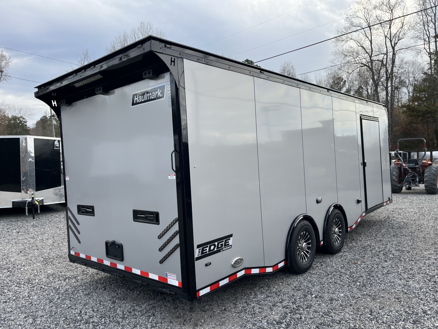 New 2026 Haulmark 24 EDGE Enclosed Race Trailer, Sportsman Plus, Polycor Interior & Exterior, Insulated, Race Interior