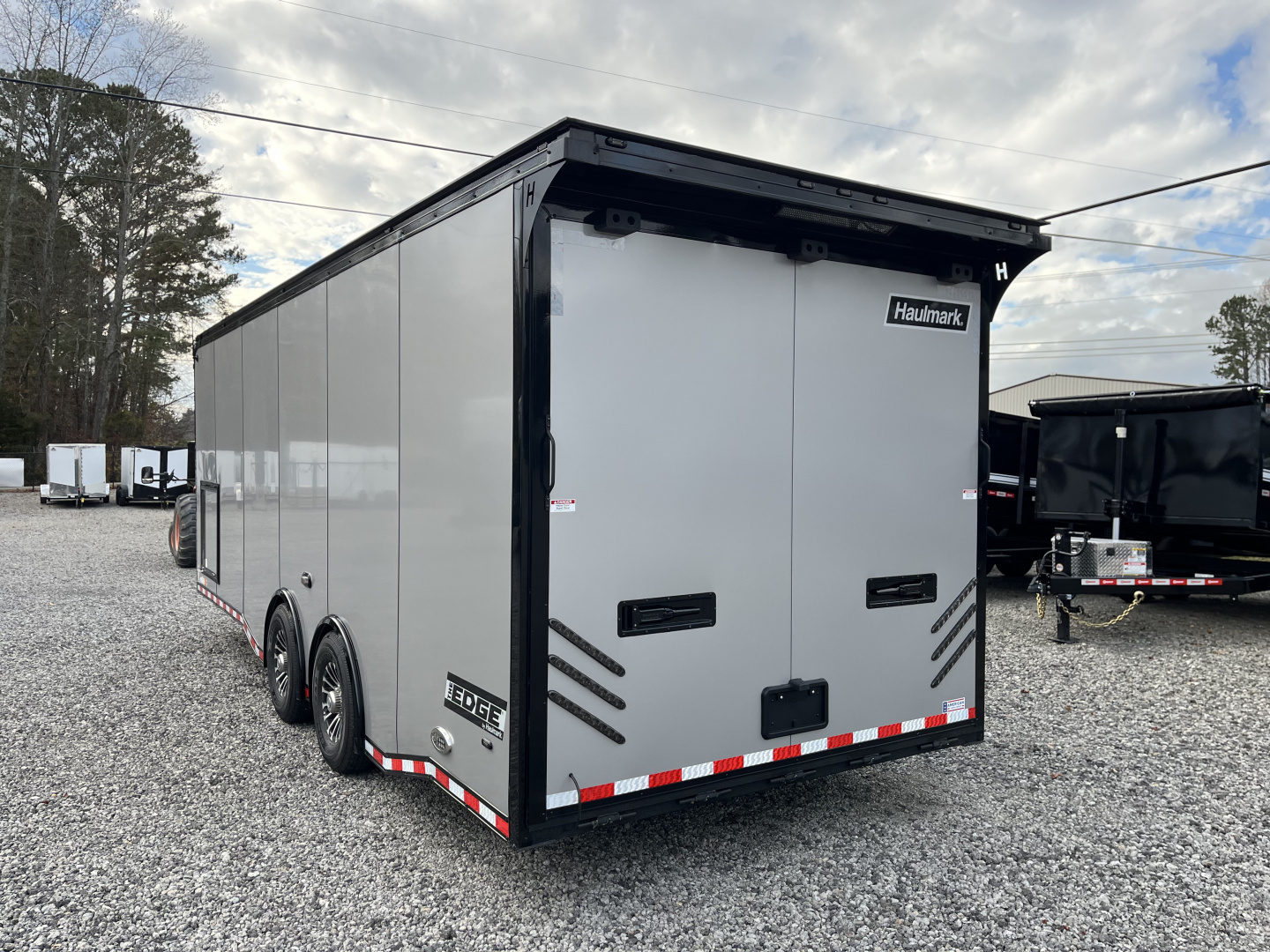 New 2026 Haulmark 24 EDGE Enclosed Race Trailer, Sportsman Plus, Polycor Interior & Exterior, Insulated, Race Interior