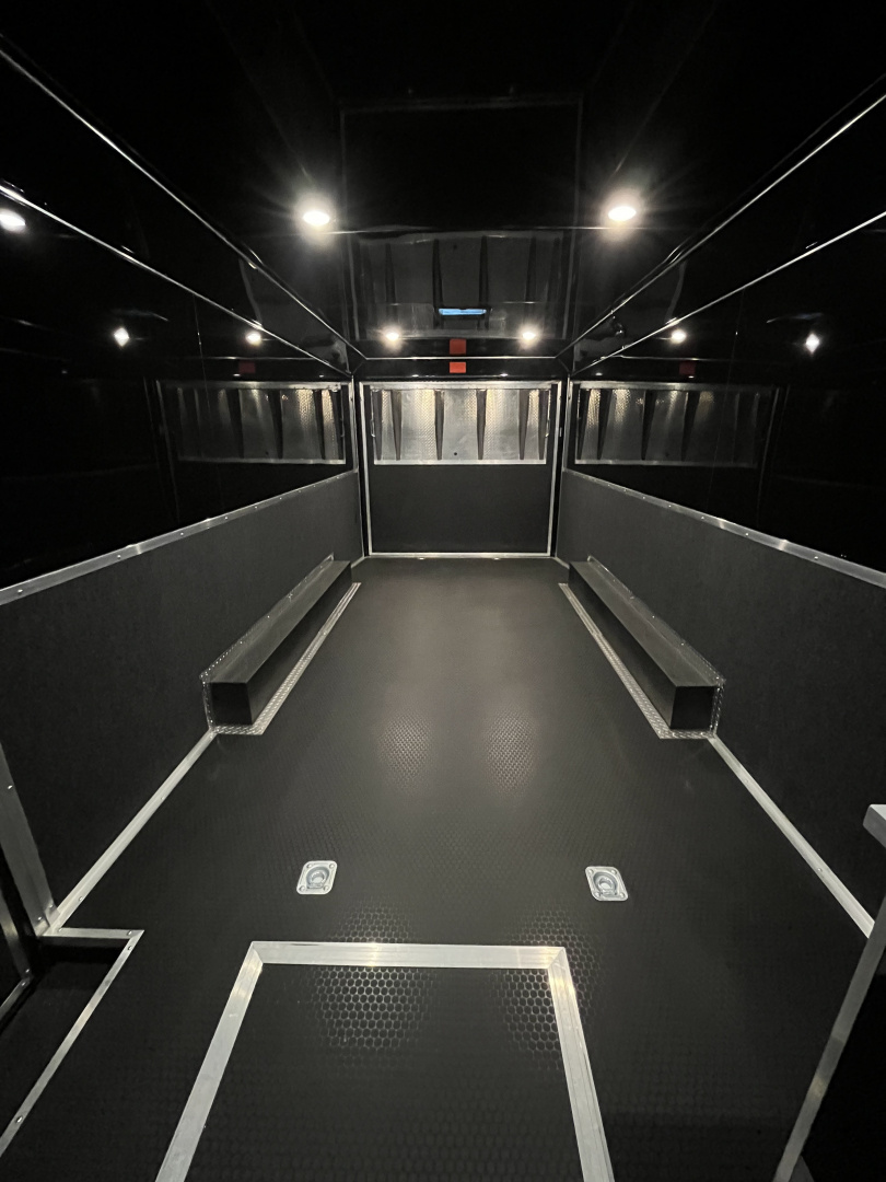 New 2026 Haulmark 24 EDGE Enclosed Race Trailer, Sportsman Plus, Polycor Interior & Exterior, Insulated, Race Interior