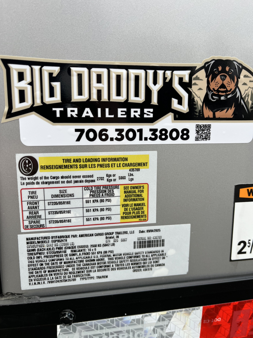 New 2026 Haulmark 24 EDGE Enclosed Race Trailer, Sportsman Plus, Polycor Interior & Exterior, Insulated, Race Interior