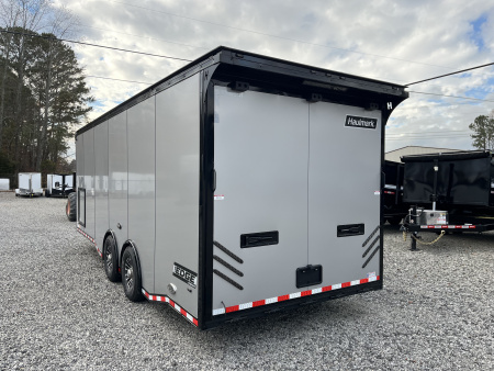 New 2026 Haulmark 24 EDGE Enclosed Race Trailer, Sportsman Plus, Polycor Interior & Exterior, Insulated, Race Interior