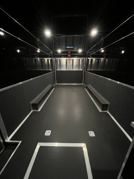 New 2026 Haulmark 24 EDGE Enclosed Race Trailer, Sportsman Plus, Polycor Interior & Exterior, Insulated, Race Interior