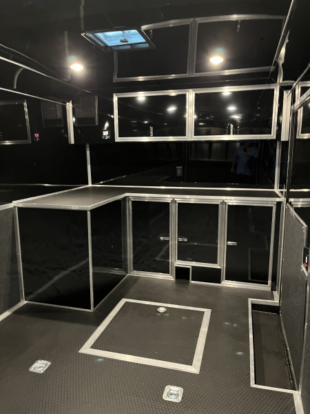 New 2026 Haulmark 24 EDGE Enclosed Race Trailer, Sportsman Plus, Polycor Interior & Exterior, Insulated, Race Interior