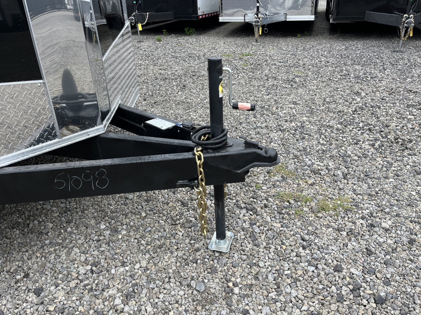 New 2026 Spartan 8.5x24 Enclosed Trailer, Black Polycor, Preferred Package, 10K GVWR, 7' Interior