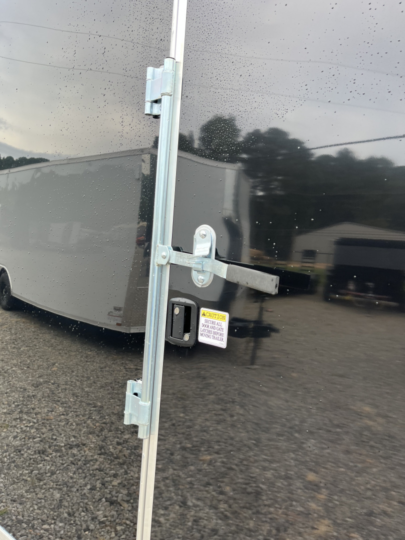 New 2026 Spartan 8.5x24 Enclosed Trailer, Black Polycor, Preferred Package, 10K GVWR, 7' Interior
