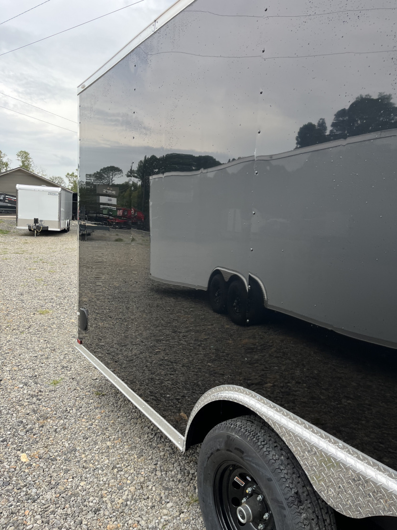 New 2026 Spartan 8.5x24 Enclosed Trailer, Black Polycor, Preferred Package, 10K GVWR, 7' Interior