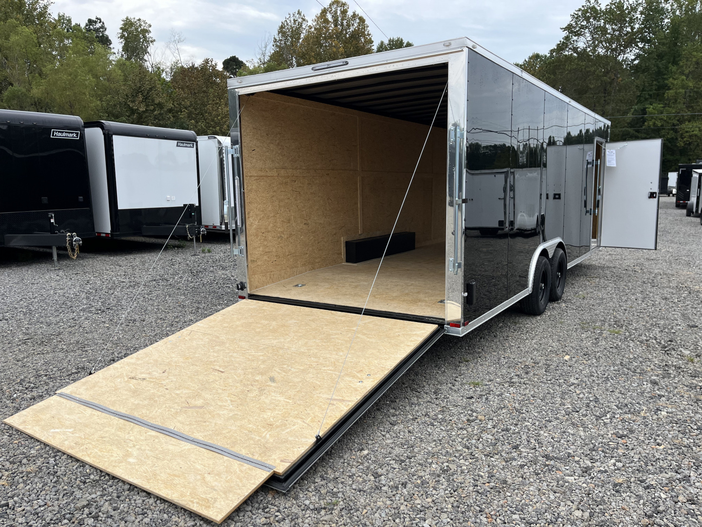 New 2026 Spartan 8.5x24 Enclosed Trailer, Black Polycor, Preferred Package, 10K GVWR, 7' Interior