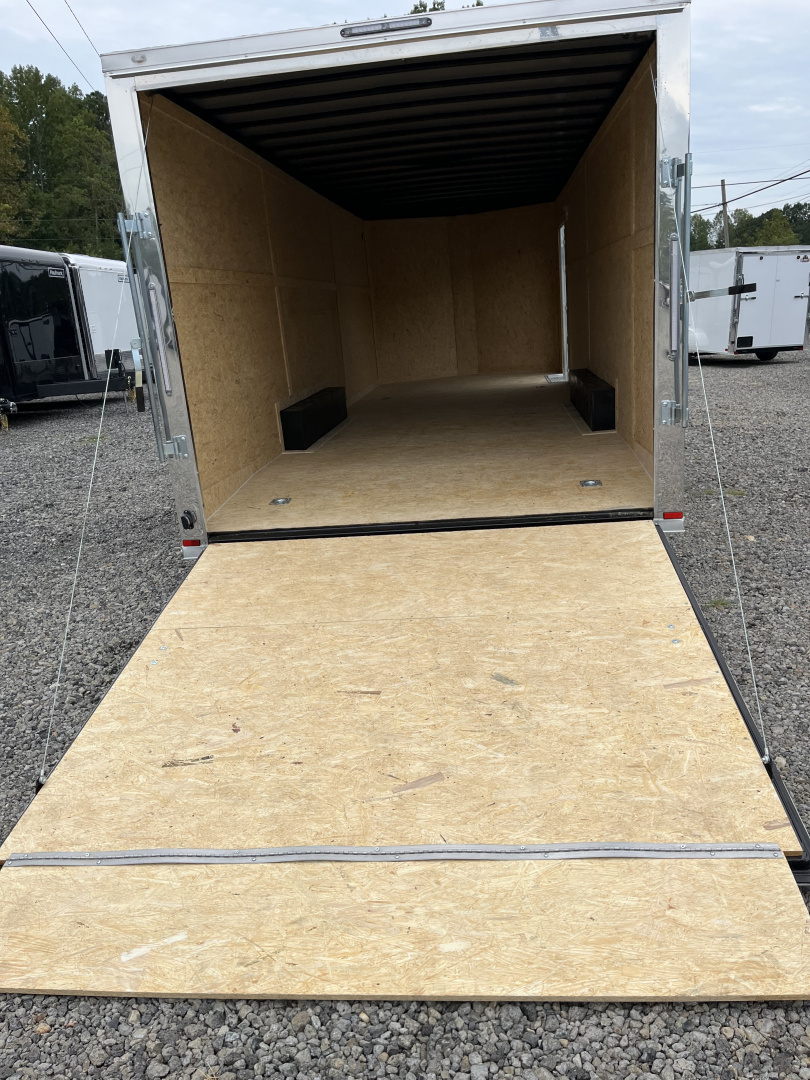 New 2026 Spartan 8.5x24 Enclosed Trailer, Black Polycor, Preferred Package, 10K GVWR, 7' Interior