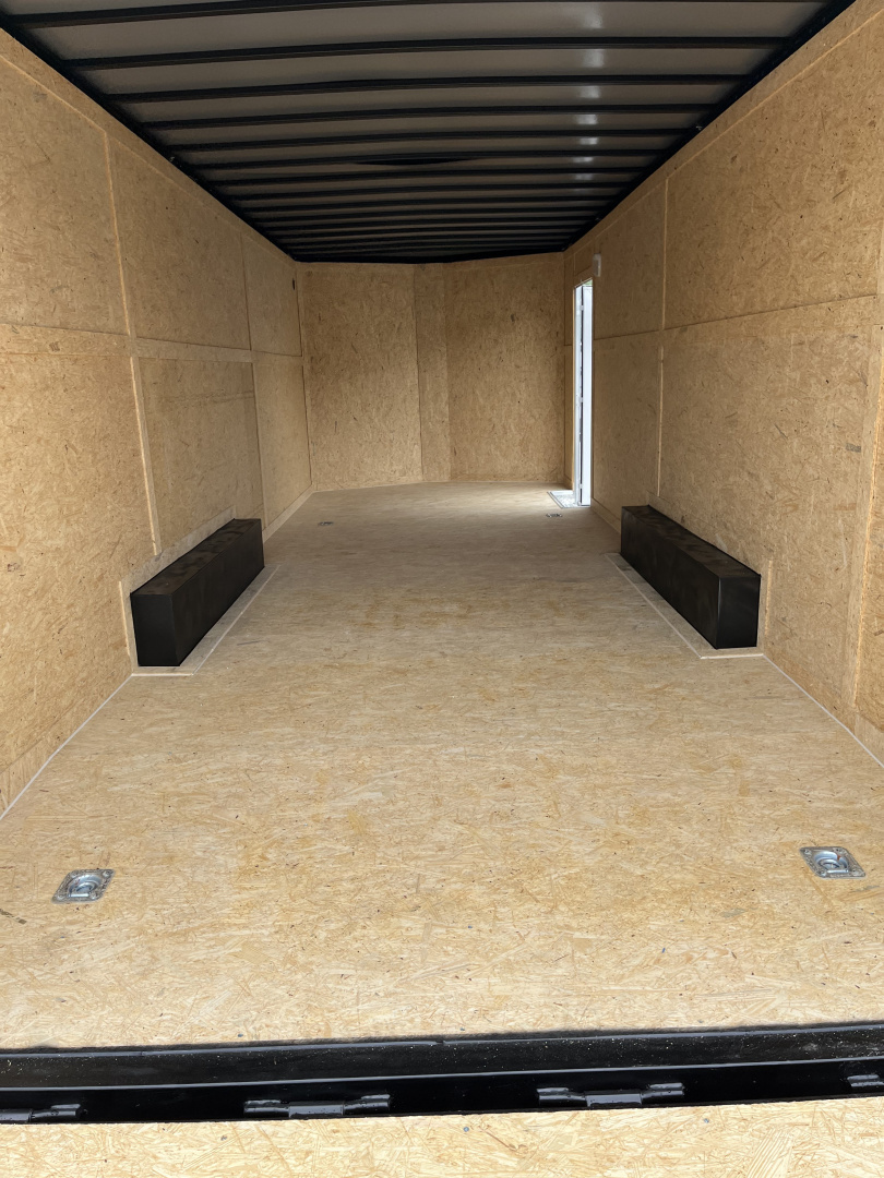 New 2026 Spartan 8.5x24 Enclosed Trailer, Black Polycor, Preferred Package, 10K GVWR, 7' Interior