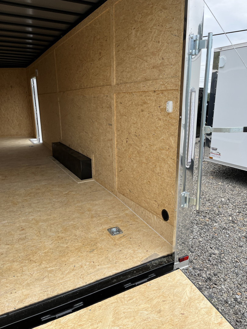 New 2026 Spartan 8.5x24 Enclosed Trailer, Black Polycor, Preferred Package, 10K GVWR, 7' Interior