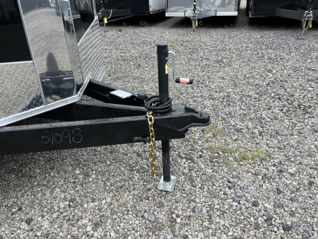 New 2026 Spartan 8.5x24 Enclosed Trailer, Black Polycor, Preferred Package, 10K GVWR, 7' Interior