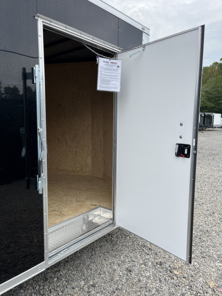 New 2026 Spartan 8.5x24 Enclosed Trailer, Black Polycor, Preferred Package, 10K GVWR, 7' Interior