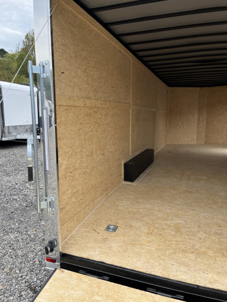 New 2026 Spartan 8.5x24 Enclosed Trailer, Black Polycor, Preferred Package, 10K GVWR, 7' Interior