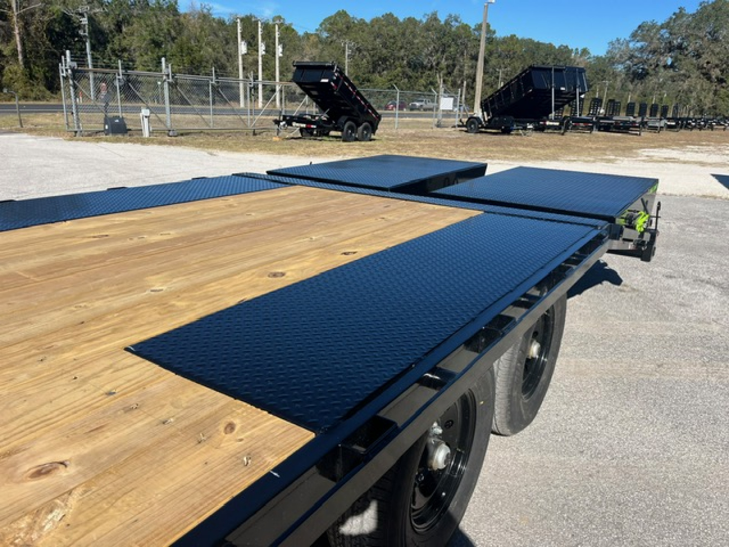 New 2026 Load Trail PS22 102 x 24 Pintle Hook Standard Equipment Trailer