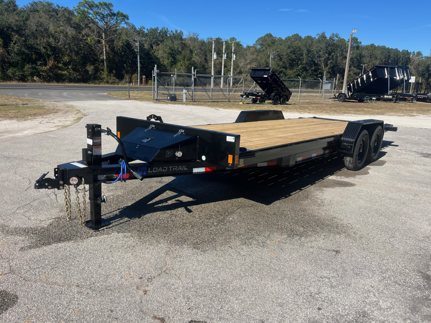 New 2026 Load Trail 83 x 22 Tandem Axle Rapid Loader Tilt Deck Trailer