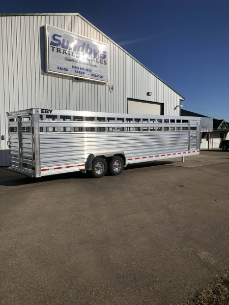 New 2026 EBY Ruff Neck Stock Trailer