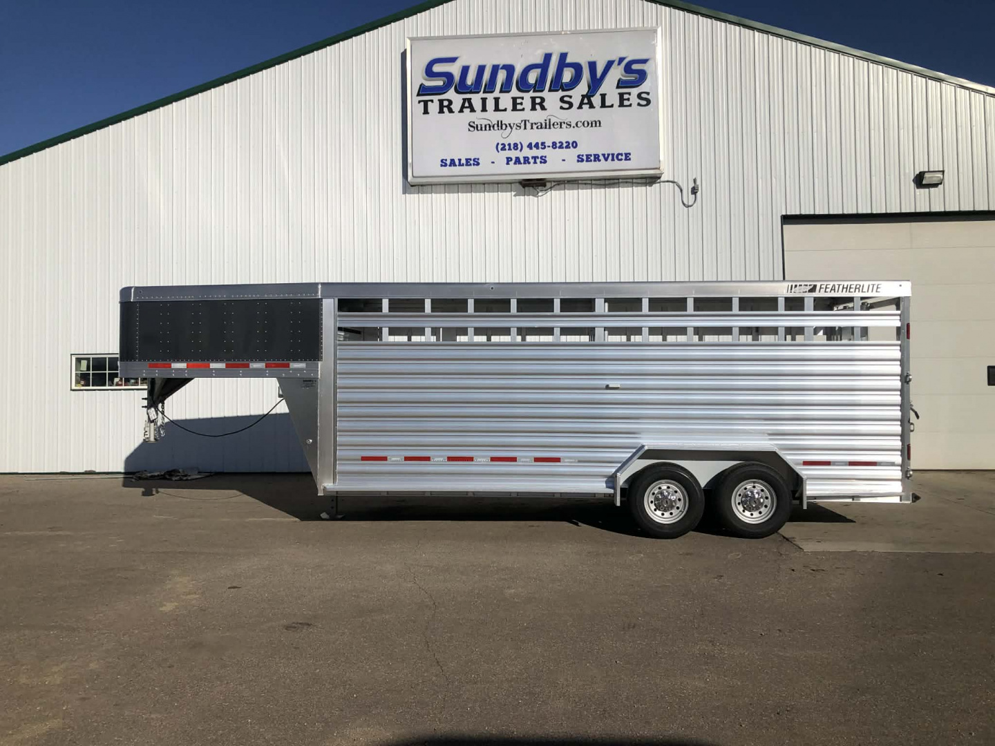 New 2026 Featherlite 8127 Stock Trailer