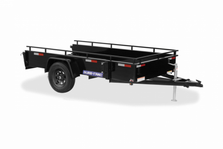 New 2026 Sure-Trac 6x10 Steel High Side Utility Trailer