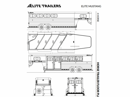 New 2026 Elite Mustang 4 Horse Mustang
