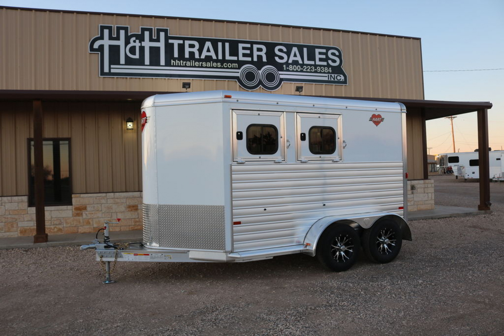 New 2024 Hart Trailer SOLUTION 2 HORSE BUMPER