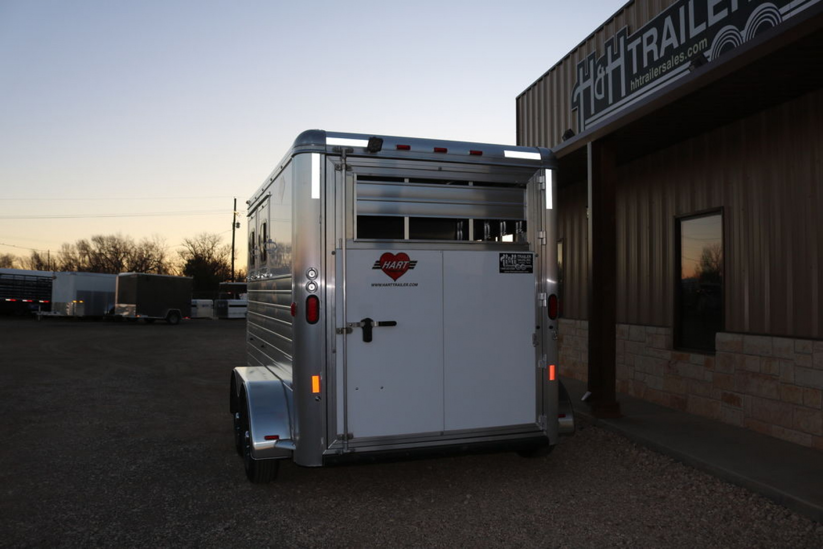 New 2024 Hart Trailer SOLUTION 2 HORSE BUMPER