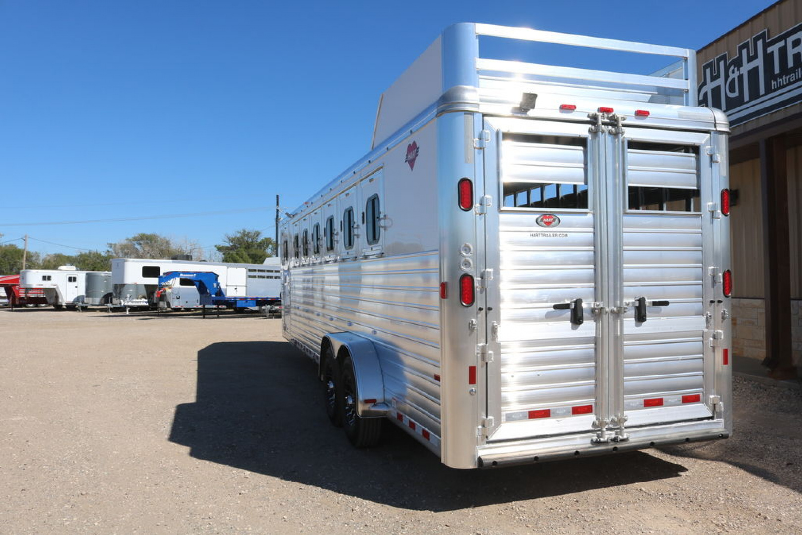 New 2025 Hart Trailer 6 HORSE TRAINER