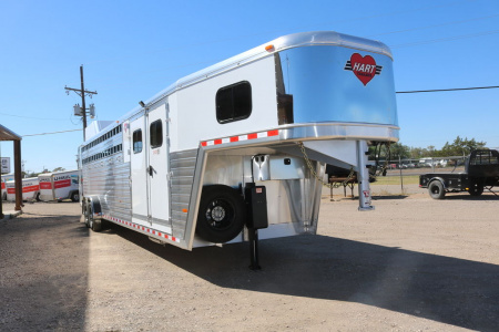 New 2025 Hart Trailer 6 HORSE TRAINER