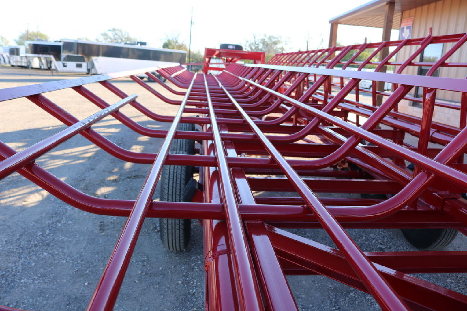 New 2024 Gooseneck Trailer MFG HAY MASTER