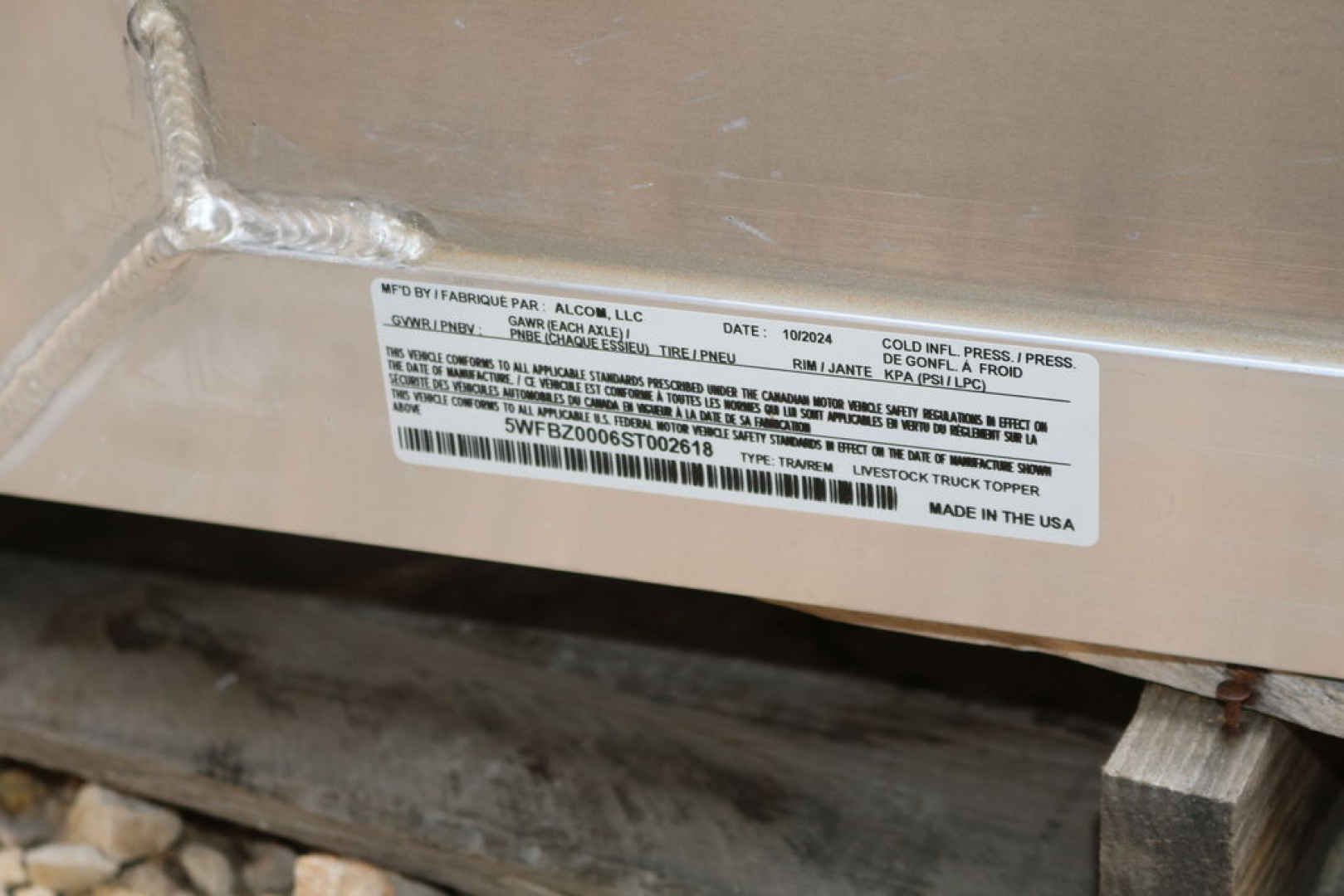 New 2024 ALCOM STOCK BOX